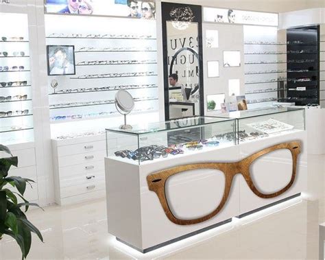 Optometry Office Showroom Interior Design Optical Shop Counter