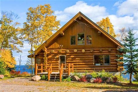 Luxurious Log Cabin On Lake Superior In Silver Bay Best Rates And Deals