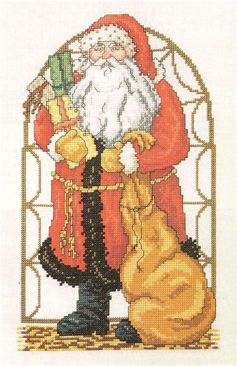 Ouch) but it took me a long time because that so the pattern is from the prairie schooler, they have a lot of really cute festive patterns and a freebie on their site to dip your toe in the water. Cross Stitch Pattern "Old World Santa" from magazine ...