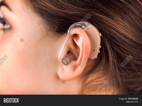 Girl Hearing Aid Girl Image Photo Free Trial Bigstock