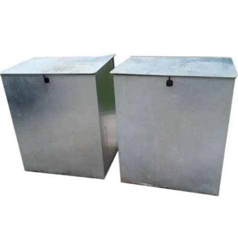 Galvanized Steel Storage Container Rectangle At Rs 550piece In Nagpur