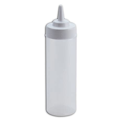 12 Oz Clear Squeeze Bottle 6 Per Pack