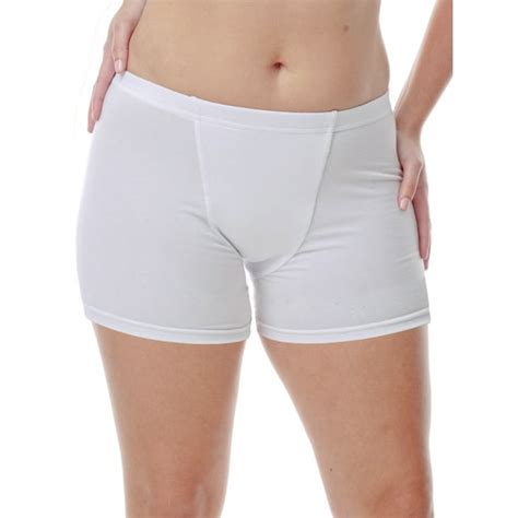 Underworks Vulvar Varicosity And Prolapse Support Brief With Groin Compression Bands And Hot