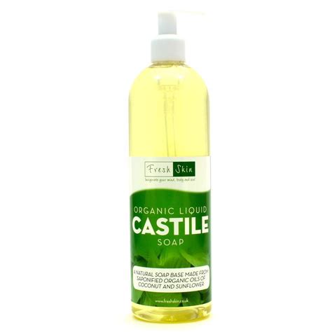 Organic Liquid Castille Soap Fresh Skin Beauty