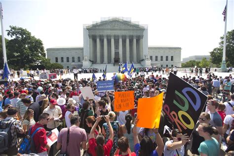 Supreme Court Rulings On Same Sex Marriage Hailed As Historic Victory