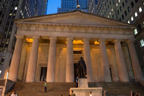 Federal Hall National Memorial Wall Street New York Flickr