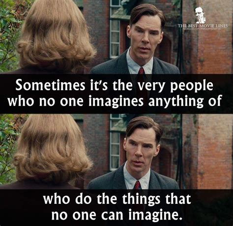 Alan turing was prosecuted for being gay. Pin von Yvonne Kühne auf The Imitation Game | Filmzitate ...