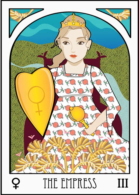 The empress (iii) is the third trump or major arcana card in traditional tarot decks. Tarot Card - The Empress by MeredithSerena on DeviantArt