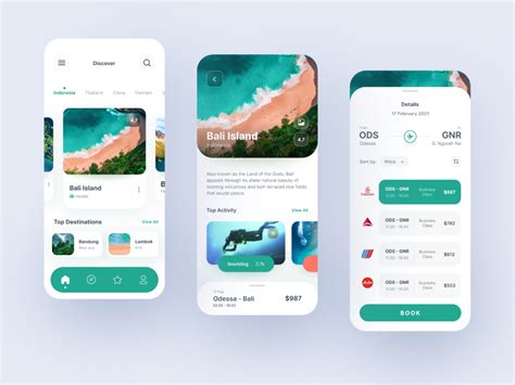 Travel Booking Mobile Apps Mobile App Design Inspiration Mobile App Design App Interface Design