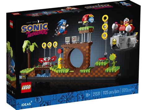 Lego Sonic The Hedgehog 76994 Sonics Looping Challenge In Der Green