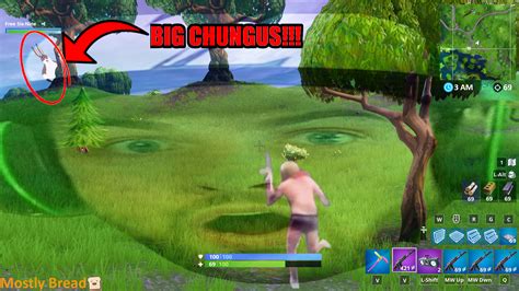 I Found Big Chungus In Fortnite At 3 Am Not Clickbait Gone Wrong