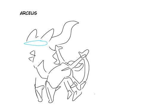 Arceus Coloring Pages