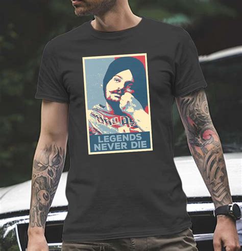 Legends Never Die Sidhu Moose Wala Hope Style Unisex T Shirt Kaiteez