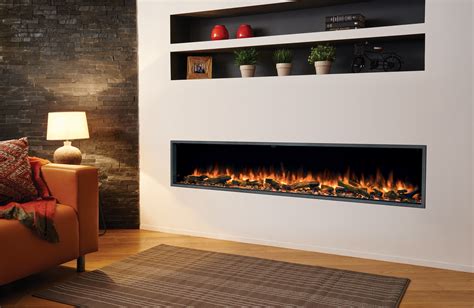 Regency Linear Electric Fireplace Skope 195e 77inches The