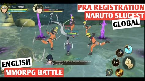 Naruto Slugfest English Global Mmorpg Battle Gameplay Youtube
