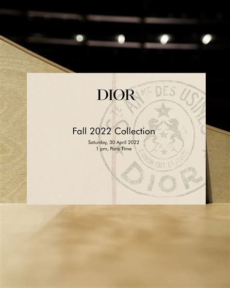 Chi tiết về dior fashion show invitation mới nhất cdgdbentre edu vn