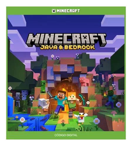 Minecraft Java Bedrock Edition Pc C Digo D G Tr Mercadolivre