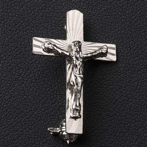Clergy Crucifix Pin In 925 Silver Online Sales On Uk