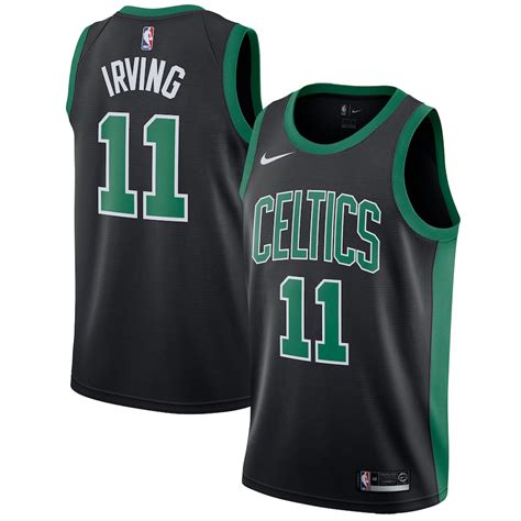 Nike Kyrie Irving Boston Celtics Black Swingman Jersey Statement Edition