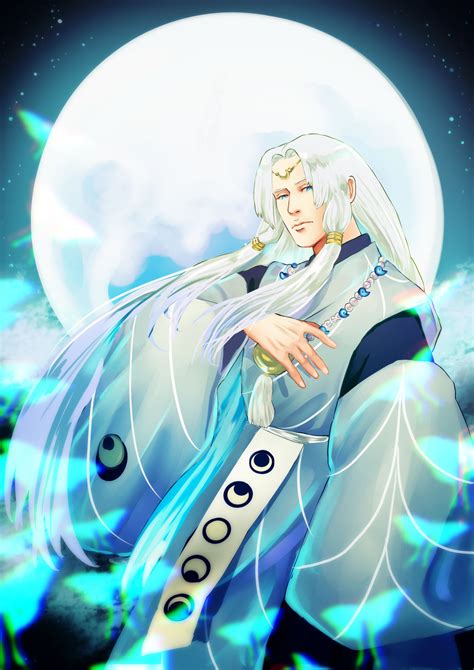 Tsukuyomi Japanese Moon Deity By Waterspinach On Deviantart