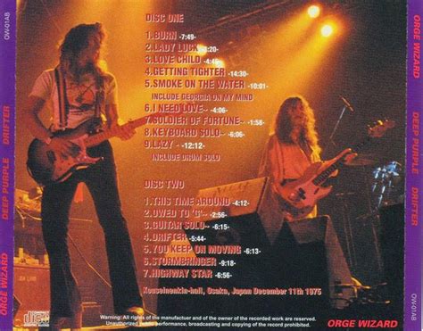Tube Deep Purple W Tommy Bolin 1975 12 11 Osaka Jp Audflac