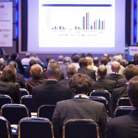 Delegates Watching A Business Presentation During A Conference 10th