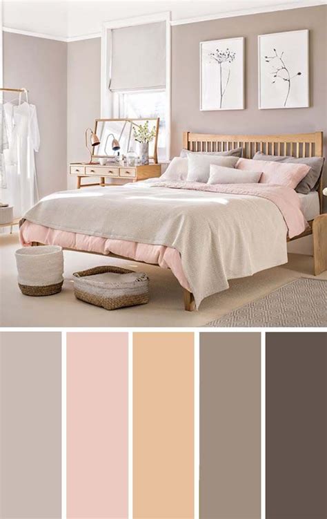 20 Beautiful Bedroom Color Schemes Color Chart Included Decor