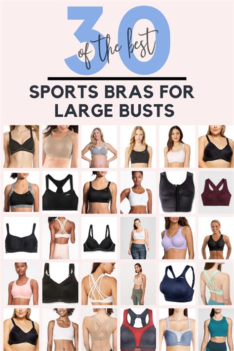 The Ultimate List Of Sports Bras For Large Busts Cups C K Best