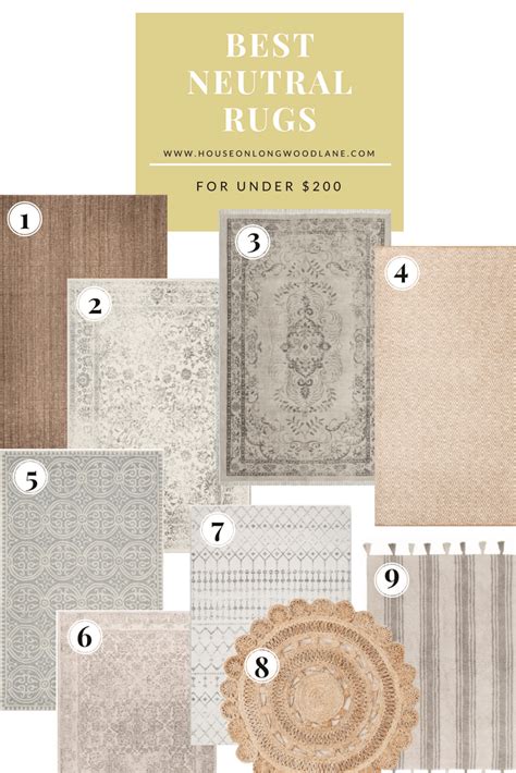 Rugs Under 200 Inexpensive Rugs Neutral Rugs Farmhouse Rugs Living