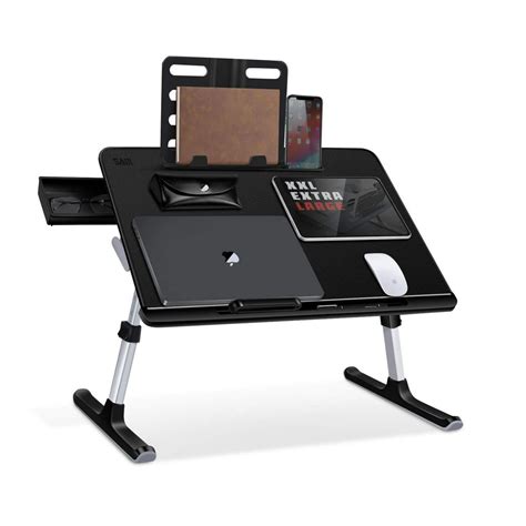 Laptop Bed Tray Table Saiji Adjustable Laptop Desk For Bed Foldable