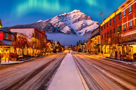 Northern Lights Banff Canada Forecast