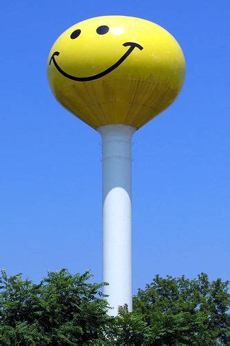 There Are 22 Towns With Tall Smiley Face Water Towers Eagle