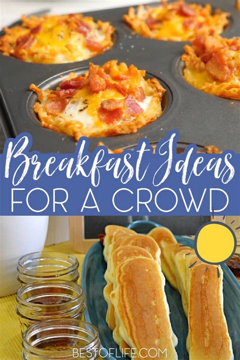 Easy Breakfast Ideas For A Crowd Best Of Life