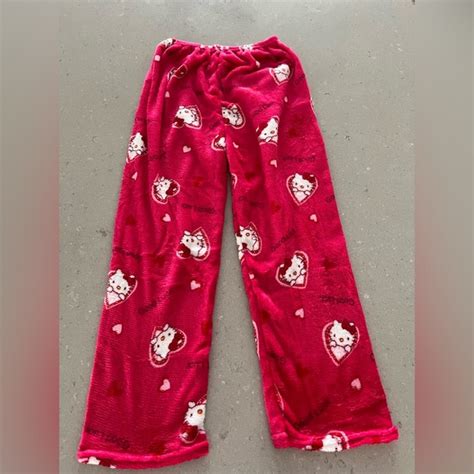 Hello Kitty Intimates And Sleepwear Hello Kitty Pink Pajama Pants