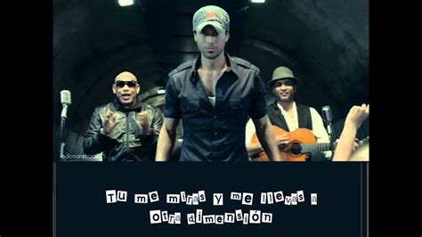 Bailando Spanish Version Lyrics Video Enrique