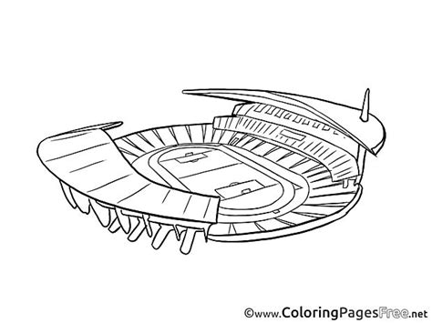 Download sofi stadium coloring page! Stadium Soccer free Coloring Pages | Coloring pages, Free ...