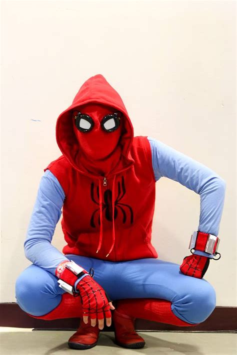 No sew super hero costumes tutorial homemade heather spider man into the spider verse diy gu. Peter Parker's Homemade Spider-Man Suit Costume « Adafruit Industries - Makers, hackers, artists ...