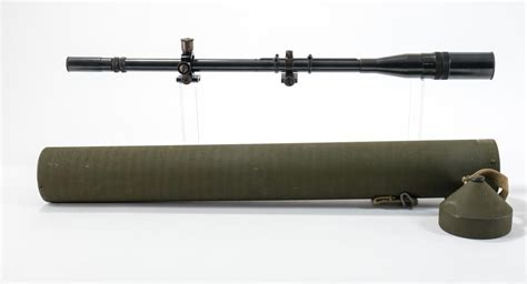 Sold At Auction Usmc Wwii Unertl 8x Sniper Scope
