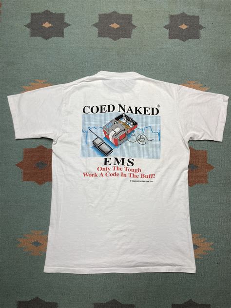 Vintage Vintage Coed Naked T Shirt 90s Y2k Ems Only The Tough Work L Grailed