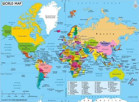 World Map A Product Of Which Is