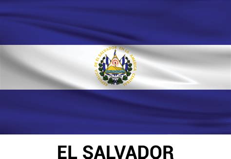 Vector De Dise O De Bandera De El Salvador Vector En Vecteezy