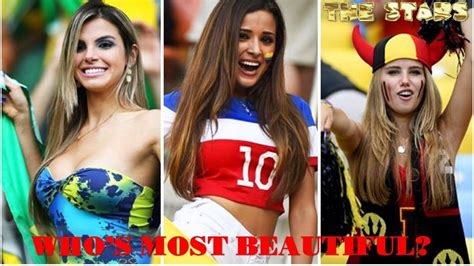 hottest female fans world cup 2018 who s most beautiful youtube