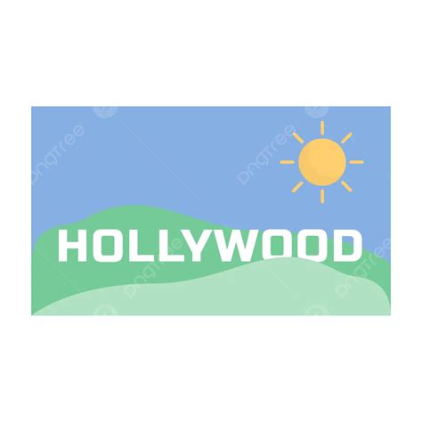 Hollywood Sign Vector