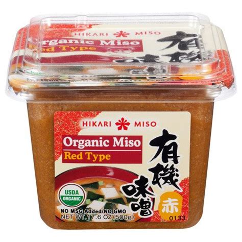 Hikari Organic Red Miso Paste 1 Tub 17 6 Oz Chad R Huffmanez