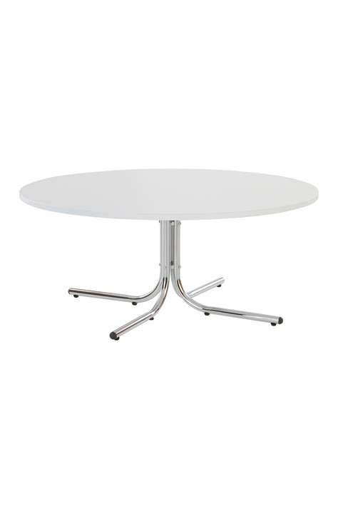 CHIPLEY sofabord diameter 100 cm - Hvid - Møbler | Jotex