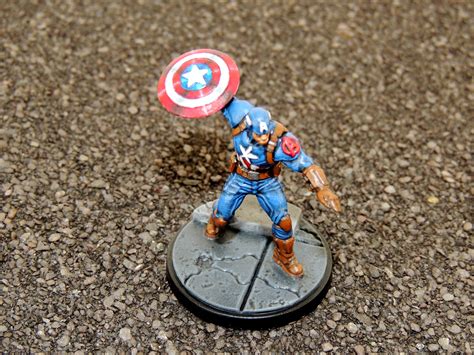 Atomic Mass Games, Avengers, Captain America, Crisis Battlesuit, Marvel