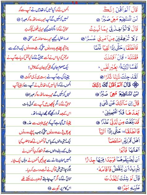 Surah Kahf Urdu1 Page 2 Of 3 Quran O Sunnat
