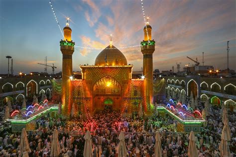 Muslims will generally not eat meat that has also come in contact with pork. Imam Ali holy shrine Eid Alghadeer | Muslim couple ...