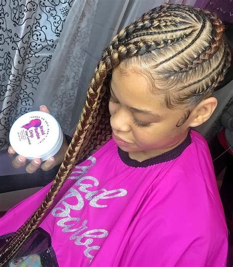 Microbraids, cornrows, fishtail braids, blocky braids, black braided buns, twist braids, tree braids, hair bands, french braids and more are at your disposal. Braid Barbie 💓 PINTEREST:DEE | African braids hairstyles ...