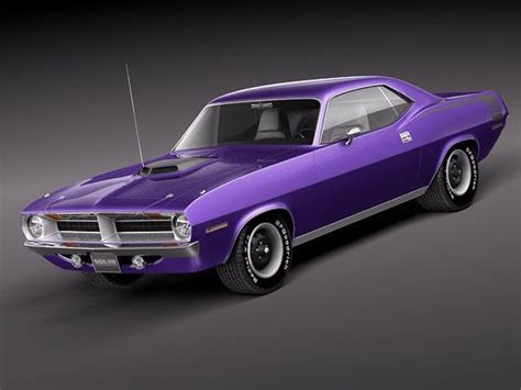 Purple Has Never Looked Good On Anything But Mopar Muscle Cars Such As